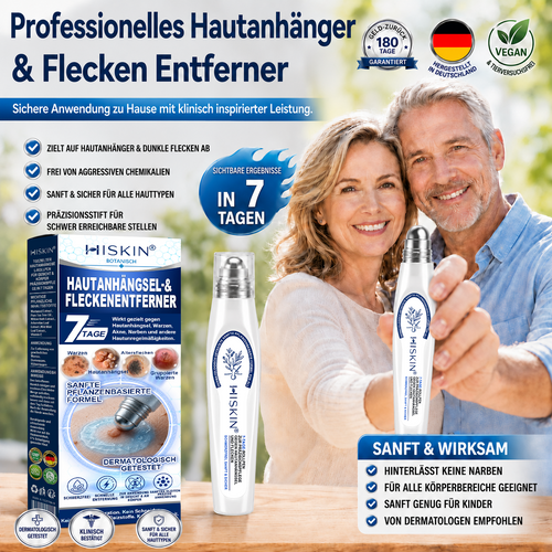 𝐇𝐈𝐒𝐊𝐈𝐍®👩‍⚕️ 𝟕-𝐓𝐚𝐠𝐞-𝐇𝐚𝐮𝐭𝐚𝐧𝐡ä𝐧𝐠𝐬𝐞𝐥- & 𝐅𝐥𝐞𝐜𝐤𝐞𝐧𝐞𝐧𝐭𝐟𝐞𝐫𝐧𝐞𝐫 – 𝐅𝐨𝐫𝐭𝐬𝐜𝐡𝐫𝐢𝐭𝐭𝐥𝐢𝐜𝐡𝐞𝐫 𝐑𝐨𝐥𝐥-𝐨𝐧-𝐒𝐭𝐢𝐟𝐭 𝐳𝐮𝐫 𝐬𝐜𝐡𝐦𝐞𝐫𝐳𝐟𝐫𝐞𝐢𝐞𝐧 𝐮𝐧𝐝 𝐧𝐚𝐫𝐛𝐞𝐧𝐟𝐫𝐞𝐢𝐞𝐧 𝐄𝐧𝐭𝐟𝐞𝐫𝐧𝐮𝐧𝐠 𝐯𝐨𝐧 𝐇𝐚𝐮𝐭𝐮𝐧𝐫𝐞𝐢𝐧𝐡𝐞𝐢𝐭𝐞𝐧