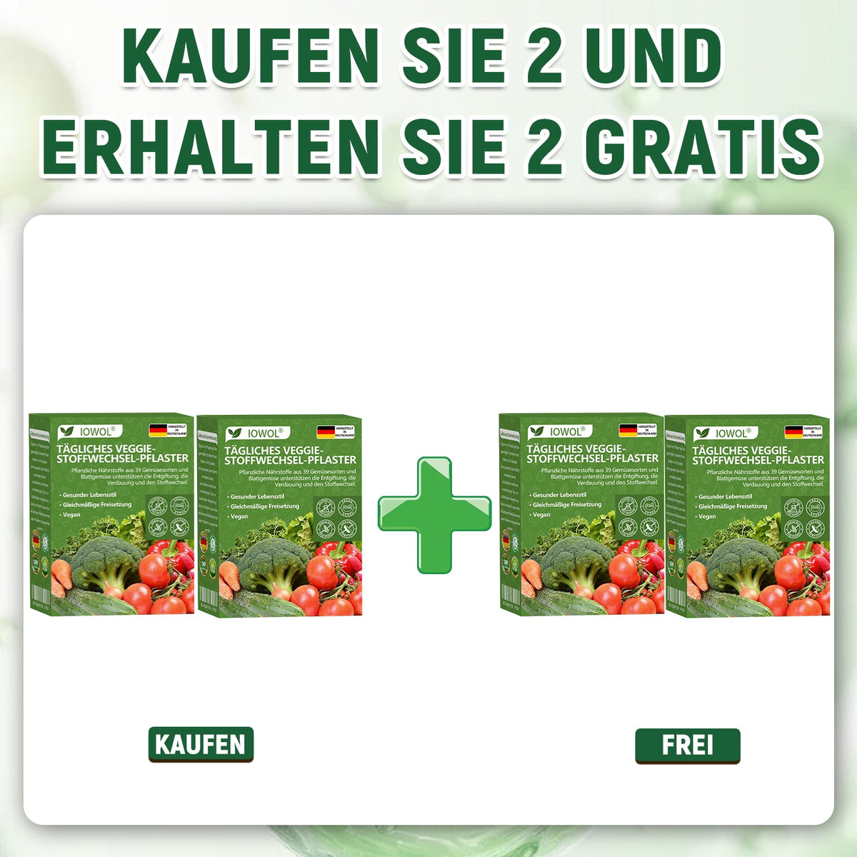 𝐈𝐎𝐖𝐎𝐋® hat ein überraschendes Upgrade nur für Sie! Sie haben bereits ein tolles Angebot erhalten – jetzt haben Sie jedoch ein noch besseres freigeschaltet:Sie erhalten satte 50 % Rabatt auf Ihren nächsten Einkauf – nur für die nächsten zwei Minuten!