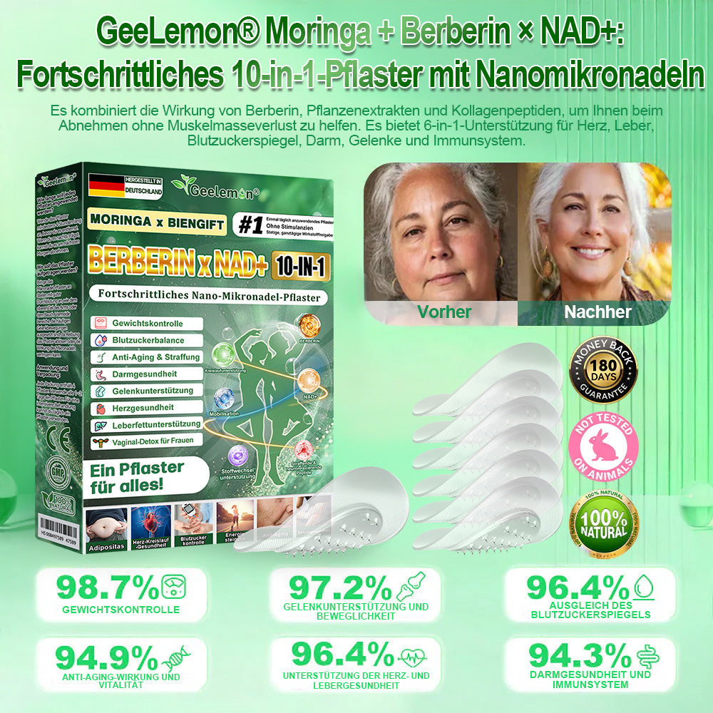 Offizieller deutscher Shop 🇩🇪 | Geelemon® Advanced Nano System einmal täglich pflege