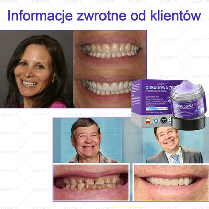 🎁 Zostało już tylko 5 pudełek! Zapewniamy również dodatkowy rabat 50%! Ciesz się białymi i zdrowymi zębami już teraz. Jeżeli przegapicie teraz, nadrobicie zaległości dopiero w przyszłym roku!