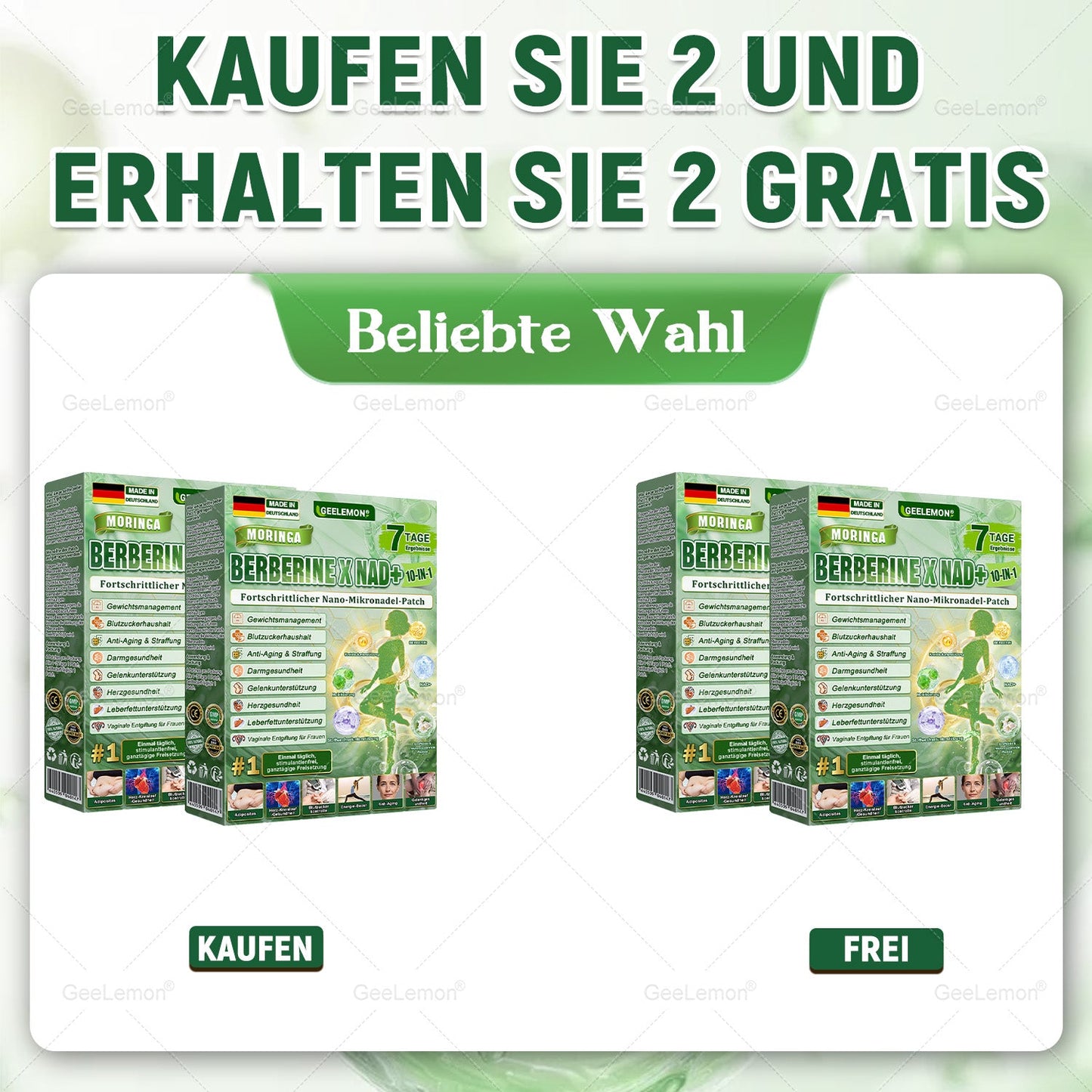 🔥Offizieller deutscher Shop 🇩🇪 | Geelemon® Advanced Nano System einmal täglich pflege